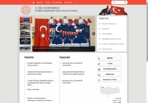 İSTANBUL / BAŞAKŞEHİR - Güvercintepe Ortaokulu