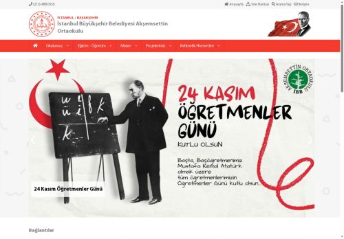 İSTANBUL / BAŞAKŞEHİR - İstanbul Büyükşehir Belediyesi Akşemsettin Ortaokulu