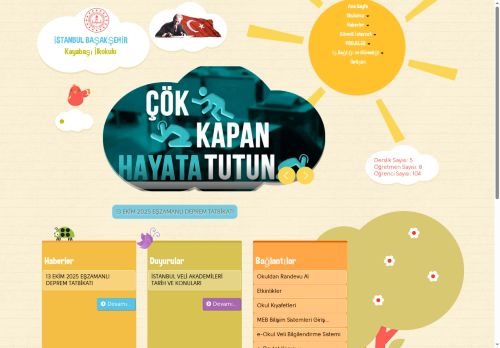 İSTANBUL / BAŞAKŞEHİR - Kayabaşı İlkokulu