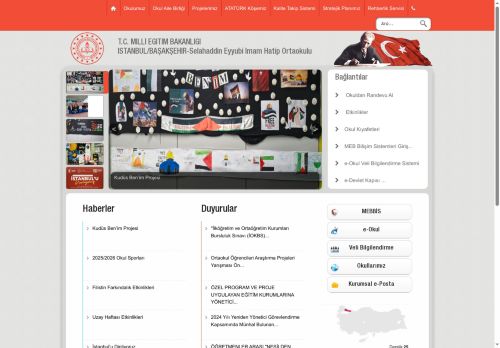 İSTANBUL / BAŞAKŞEHİR - Selahaddin Eyyubi İmam Hatip Ortaokulu