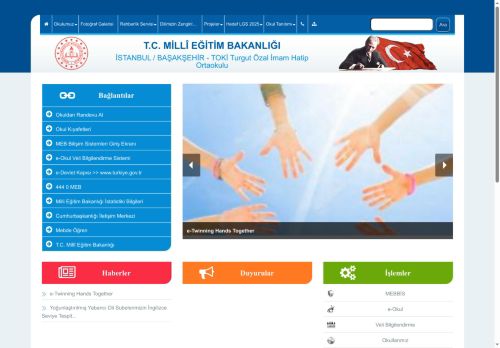 İSTANBUL / BAŞAKŞEHİR - TOKİ Turgut Özal İmam Hatip Ortaokulu