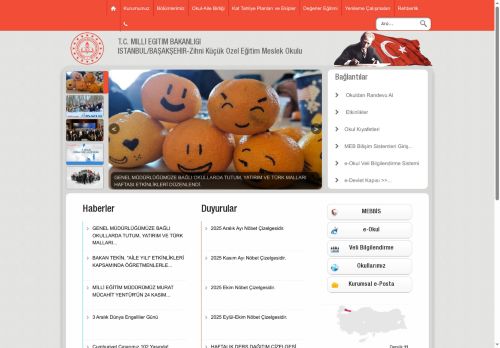 İSTANBUL / BAŞAKŞEHİR - Zihni Küçük Özel Eğitim Meslek Okulu