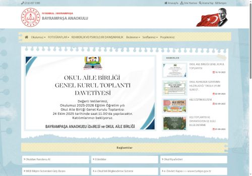 İSTANBUL / BAYRAMPAŞA - BAYRAMPAŞA ANAOKULU