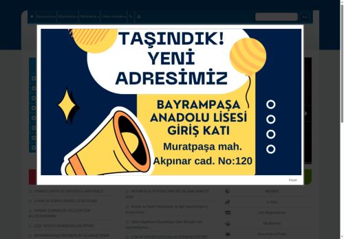 İSTANBUL / BAYRAMPAŞA - Bayrampaşa Rehberlik ve Araştırma Merkezi