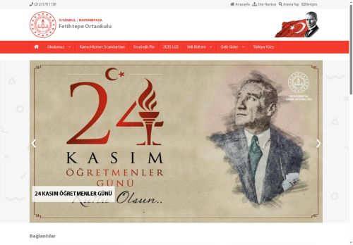 İSTANBUL / BAYRAMPAŞA - Fetihtepe Ortaokulu