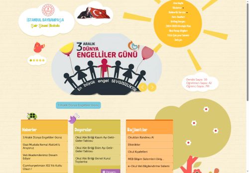 İSTANBUL / BAYRAMPAŞA - Şair Şinasi İlkokulu