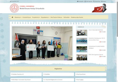 İSTANBUL / BAYRAMPAŞA - Mobil İmam Hatip Ortaokulu