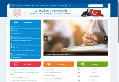 İSTANBUL / BAYRAMPAŞA - Mustafa Itri Ortaokulu