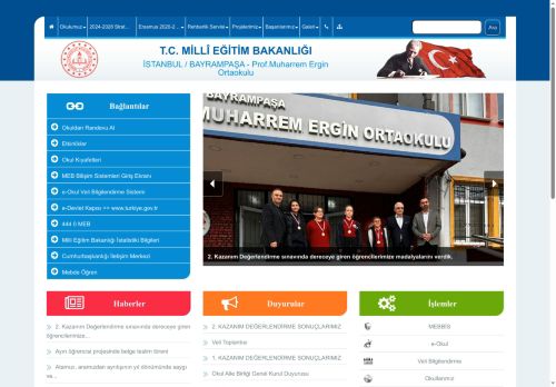 İSTANBUL / BAYRAMPAŞA - Prof.Muharrem Ergin Ortaokulu