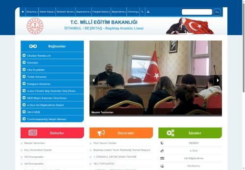 İSTANBUL / BEŞİKTAŞ - Beşiktaş Anadolu Lisesi