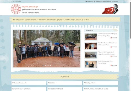 İSTANBUL / BAYRAMPAŞA - Şehit Halil ibrahim Yıldırım Anadolu İmam Hatip Lisesi