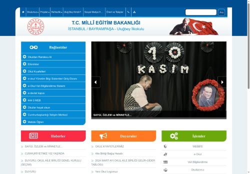 İSTANBUL / BAYRAMPAŞA - Uluğbey İlkokulu