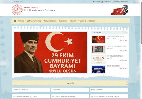 İSTANBUL / BEŞİKTAŞ - Gazi Mustafa Kemal Ortaokulu