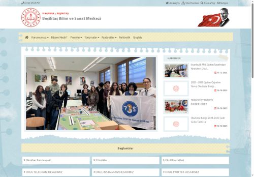 İSTANBUL / BEŞİKTAŞ - Beşiktaş Bilim ve Sanat Merkezi