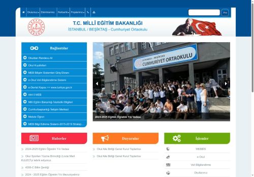 İSTANBUL / BEŞİKTAŞ - Cumhuriyet Ortaokulu