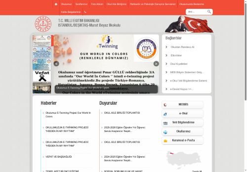 İSTANBUL / BEŞİKTAŞ - Murat Beyaz İlkokulu