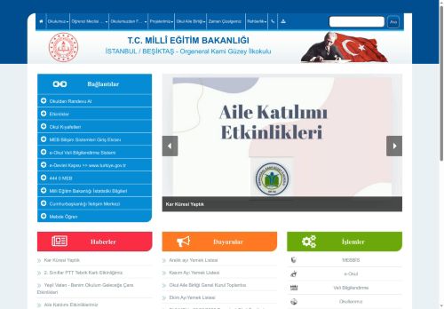 İSTANBUL / BEŞİKTAŞ - Orgeneral Kami Güzey İlkokulu