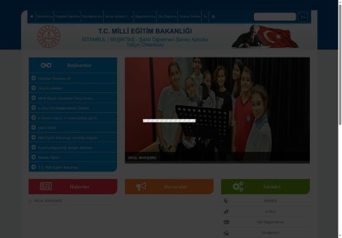 İSTANBUL / BEŞİKTAŞ - Şehit Öğretmen Şenay Aybüke Yalçın Ortaokulu