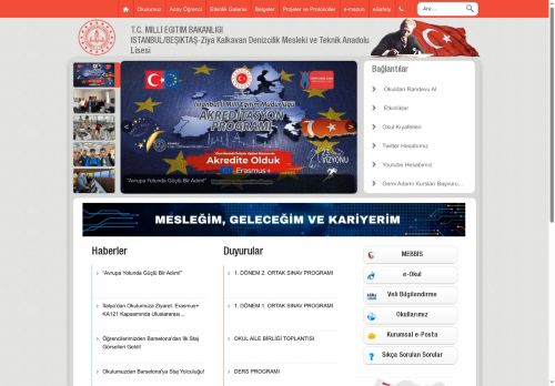 İSTANBUL / BEŞİKTAŞ - Ziya Kalkavan Denizcilik Mesleki ve Teknik Anadolu Lisesi