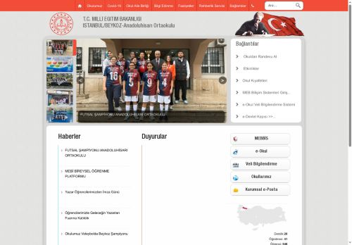 İSTANBUL / BEYKOZ - Anadoluhisarı Ortaokulu