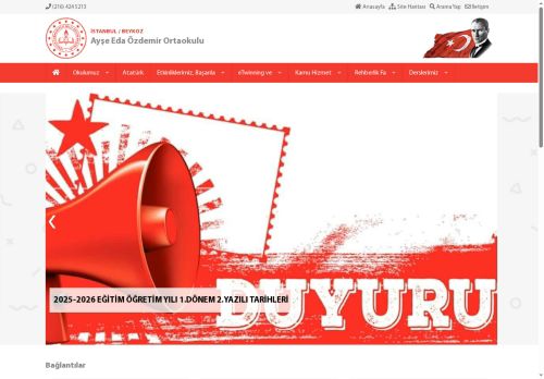 İSTANBUL / BEYKOZ - Ayşe Eda Özdemir Ortaokulu