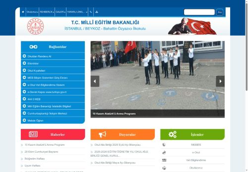 İSTANBUL / BEYKOZ - Bahattin Özyazıcı İlkokulu