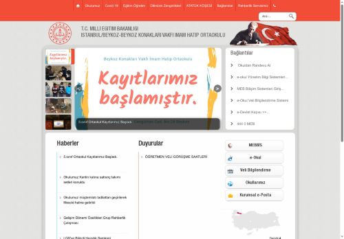 İSTANBUL / BEYKOZ - BEYKOZ KONAKLARI VAKFI İMAM HATİP ORTAOKULU