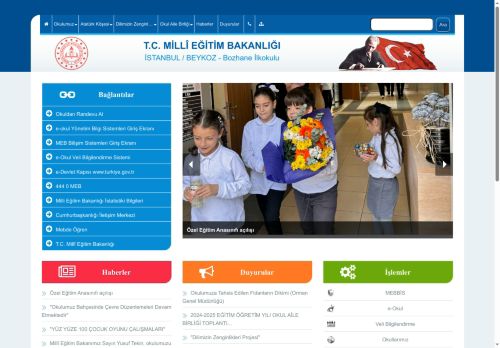 İSTANBUL / BEYKOZ - Bozhane İlkokulu