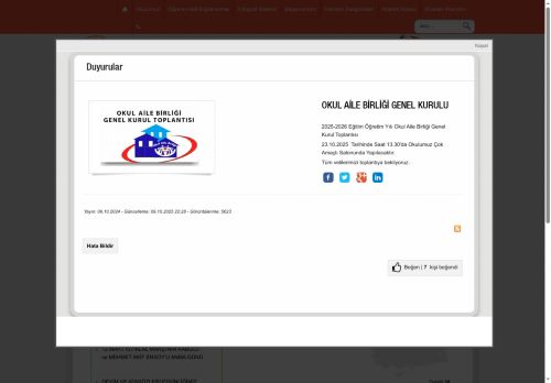 İSTANBUL / BEYKOZ - Kavacık Borsa İstanbul İlkokulu