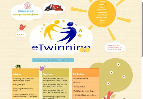 İSTANBUL / BEYKOZ - Gündoğdu Nene Hatun İlkokulu