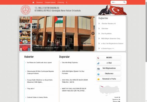 İSTANBUL / BEYKOZ - Gündoğdu Nene Hatun Ortaokulu