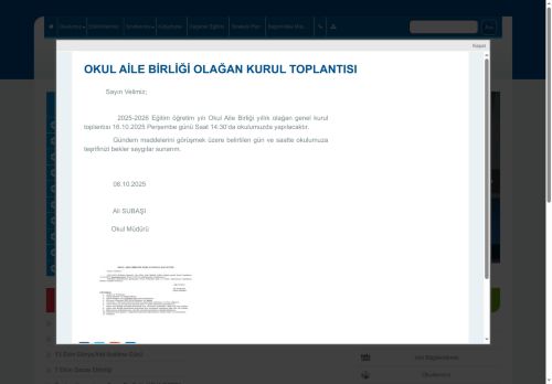 İSTANBUL / BEYKOZ - İshaklı İlkokulu