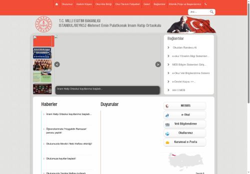 İSTANBUL / BEYKOZ - Mehmet Emin Pulatkonak İmam Hatip Ortaokulu