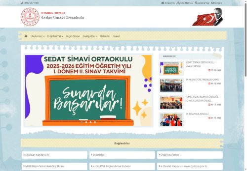 İSTANBUL / BEYKOZ - Sedat Simavi Ortaokulu