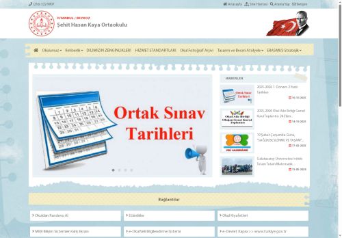 İSTANBUL / BEYKOZ - Şehit Hasan Kaya Ortaokulu