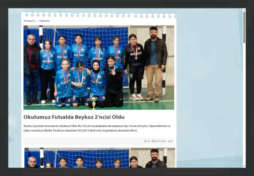 İSTANBUL / BEYKOZ - 75 Yıl Cumhuriyet Ortaokulu