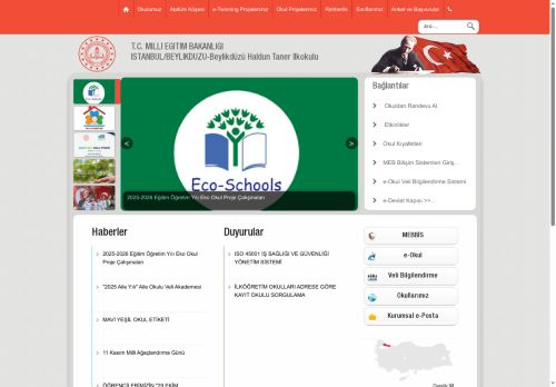 İSTANBUL / BEYLİKDÜZÜ - Beylikdüzü Haldun Taner İlkokulu