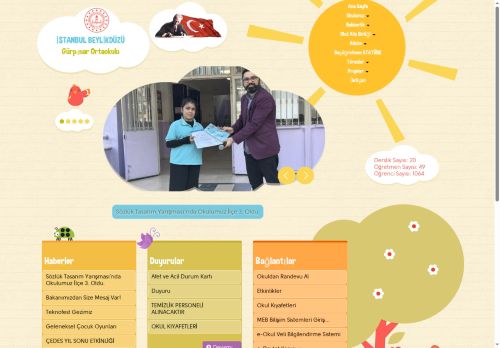 İSTANBUL / BEYLİKDÜZÜ - Gürpınar Ortaokulu