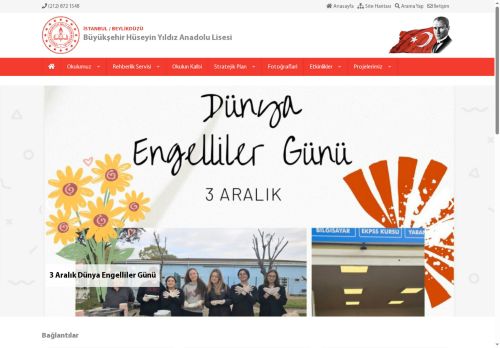 İSTANBUL / BEYLİKDÜZÜ - Büyükşehir Hüseyin Yıldız Anadolu Lisesi