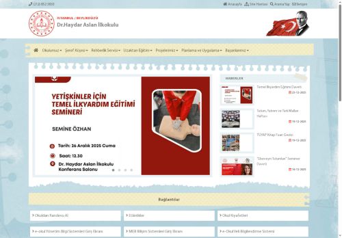 İSTANBUL / BEYLİKDÜZÜ - Dr.Haydar Aslan İlkokulu