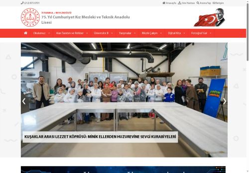 İSTANBUL / BEYLİKDÜZÜ - 75. Yıl Cumhuriyet Kız Mesleki ve Teknik Anadolu Lisesi