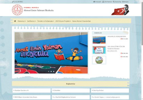 İSTANBUL / BEYOĞLU - Ahmet Emin Yalman İlkokulu