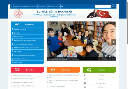 İSTANBUL / BEYLİKDÜZÜ - Yakuplu Kemal Arıkan Ortaokulu