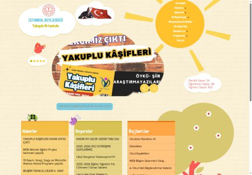 İSTANBUL / BEYLİKDÜZÜ - Yakuplu Ortaokulu