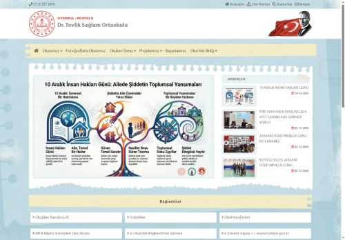 İSTANBUL / BEYOĞLU - Dr. Tevfik Sağlam Ortaokulu