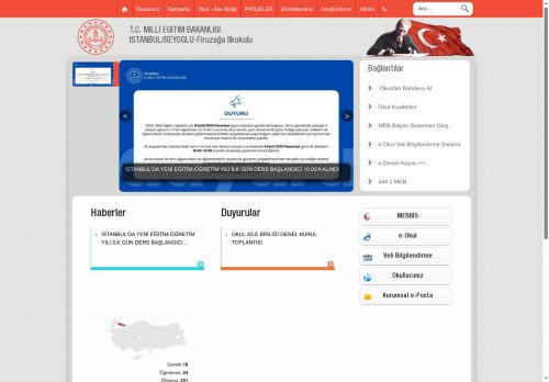 İSTANBUL / BEYOĞLU - Firuzağa İlkokulu