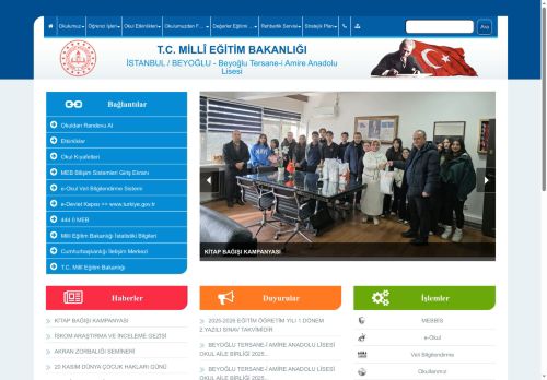 İSTANBUL / BEYOĞLU - Beyoğlu Tersane-i Amire Anadolu Lisesi