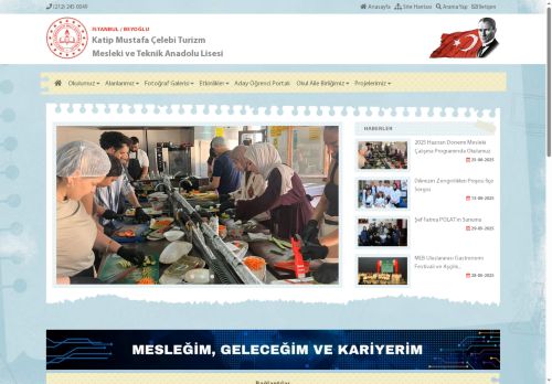 İSTANBUL / BEYOĞLU - Katip Mustafa Çelebi Turizm Mesleki ve Teknik Anadolu Lisesi