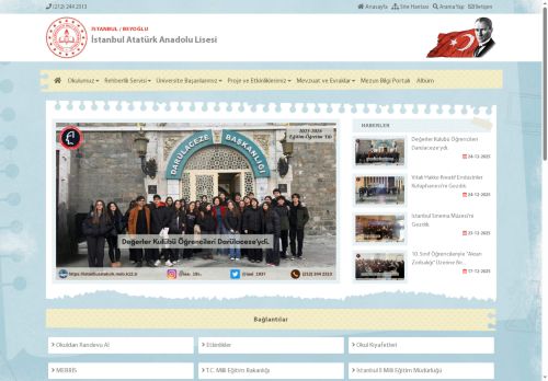 İSTANBUL / BEYOĞLU - İstanbul Atatürk Anadolu Lisesi