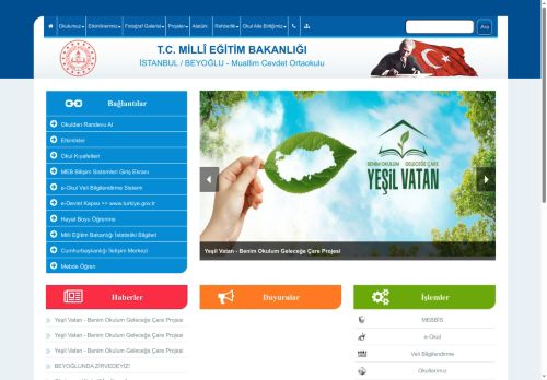 İSTANBUL / BEYOĞLU - Muallim Cevdet Ortaokulu